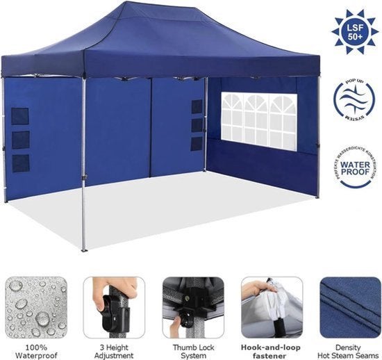 Tuinpaviljoen - Pop-Up Luifeltent – Overkapping – Tent, Corvance B.V., Verzenden, Nieuw, Corvancebol@gmail.com