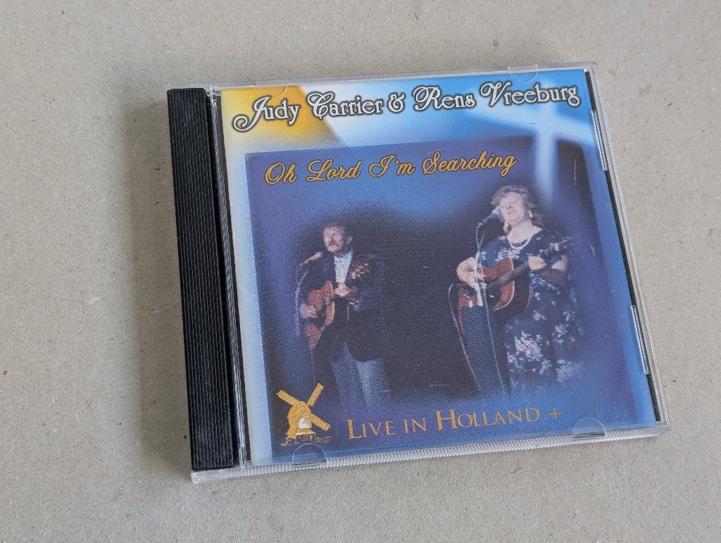 Judy Carrier & Rens Vreeburg: Oh Lord I'm searching (CD), Ophalen of Verzenden, Zo goed als nieuw, Gospel, Live-album