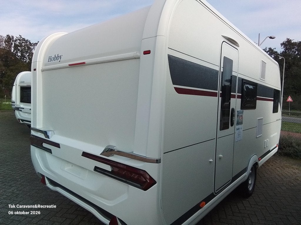 Hobby Excellent Edition 490 KMF Model 2027 kinderbed, Serviceluik, Standaardzit, Hobby, Bedrijf