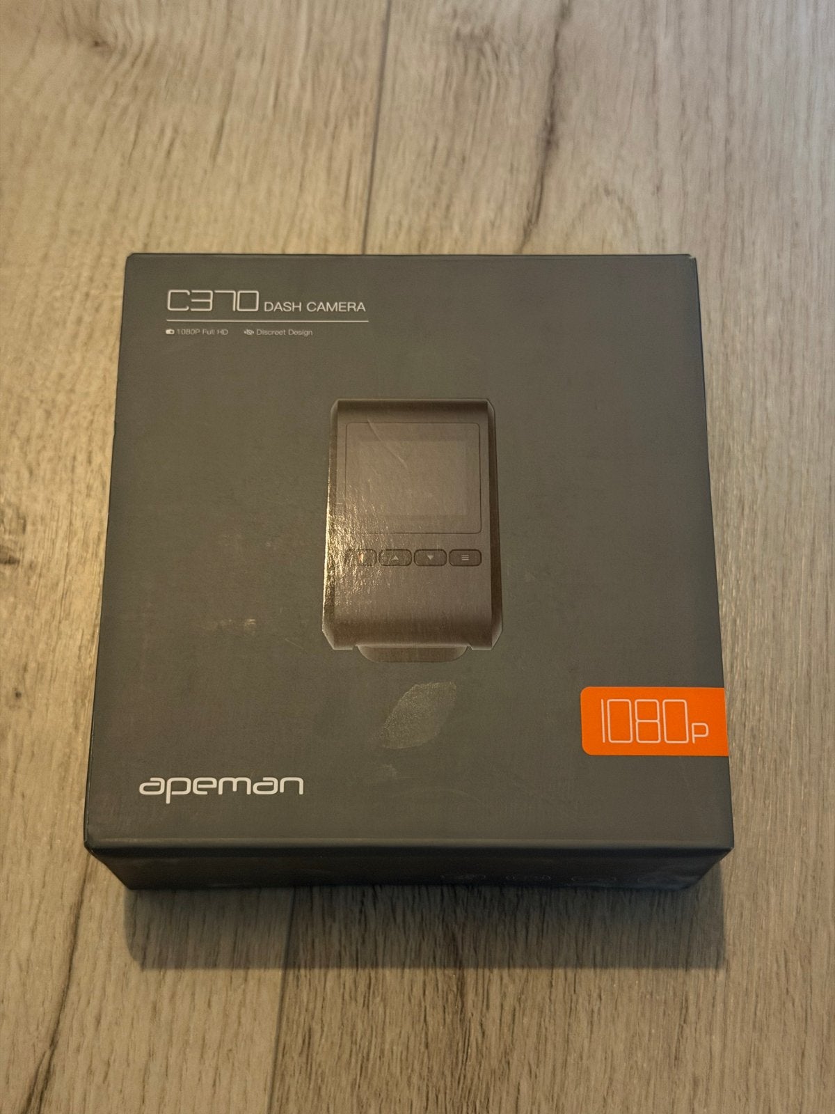 Apeman C370 Dashcam 1080P Full HD, Auto diversen, Dashcams, Ophalen of Verzenden, Nieuw