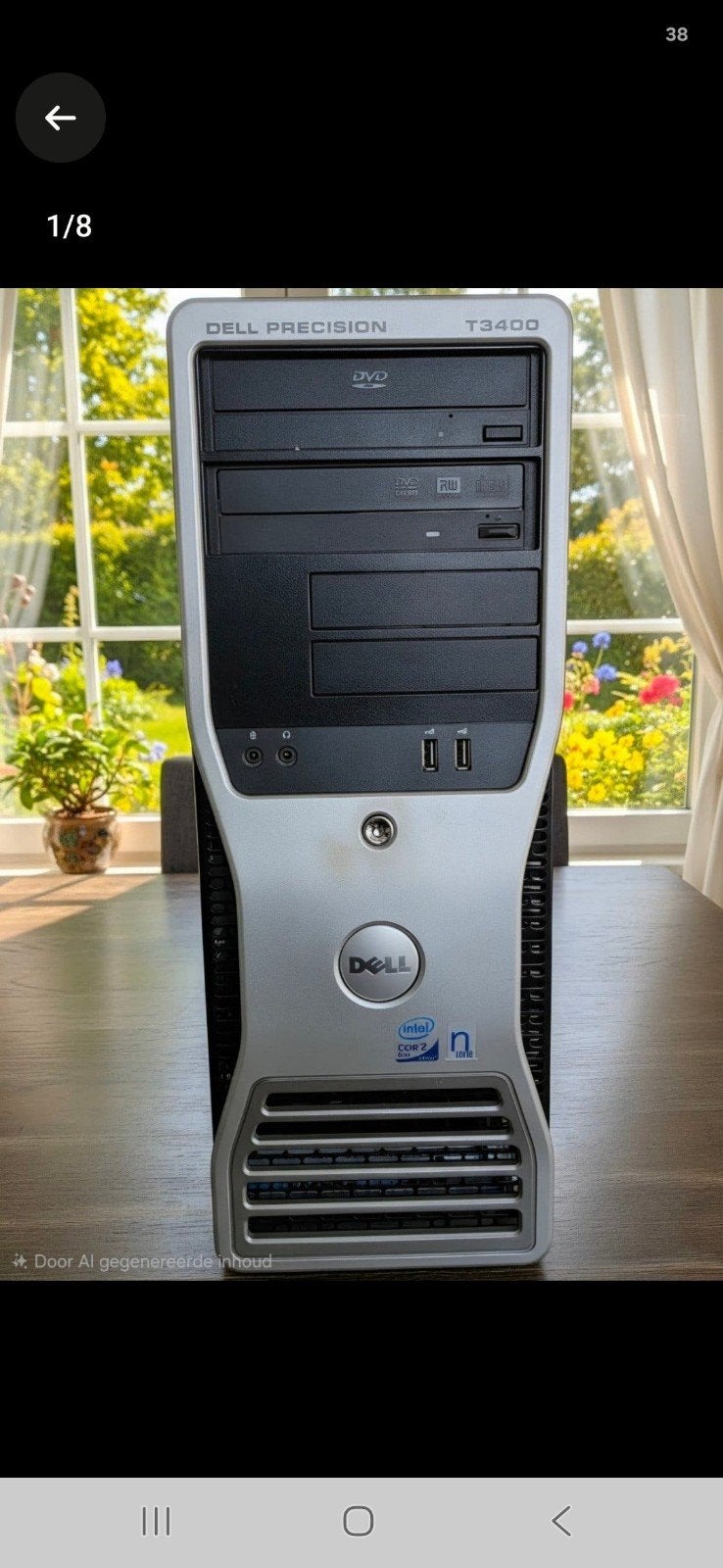 Dell Precision T3400 met Core 2 Quad Q6600, Ophalen, Gebruikt, 1.2 TB (750GB HDD + 480GB SSD), 2 tot 3 Ghz