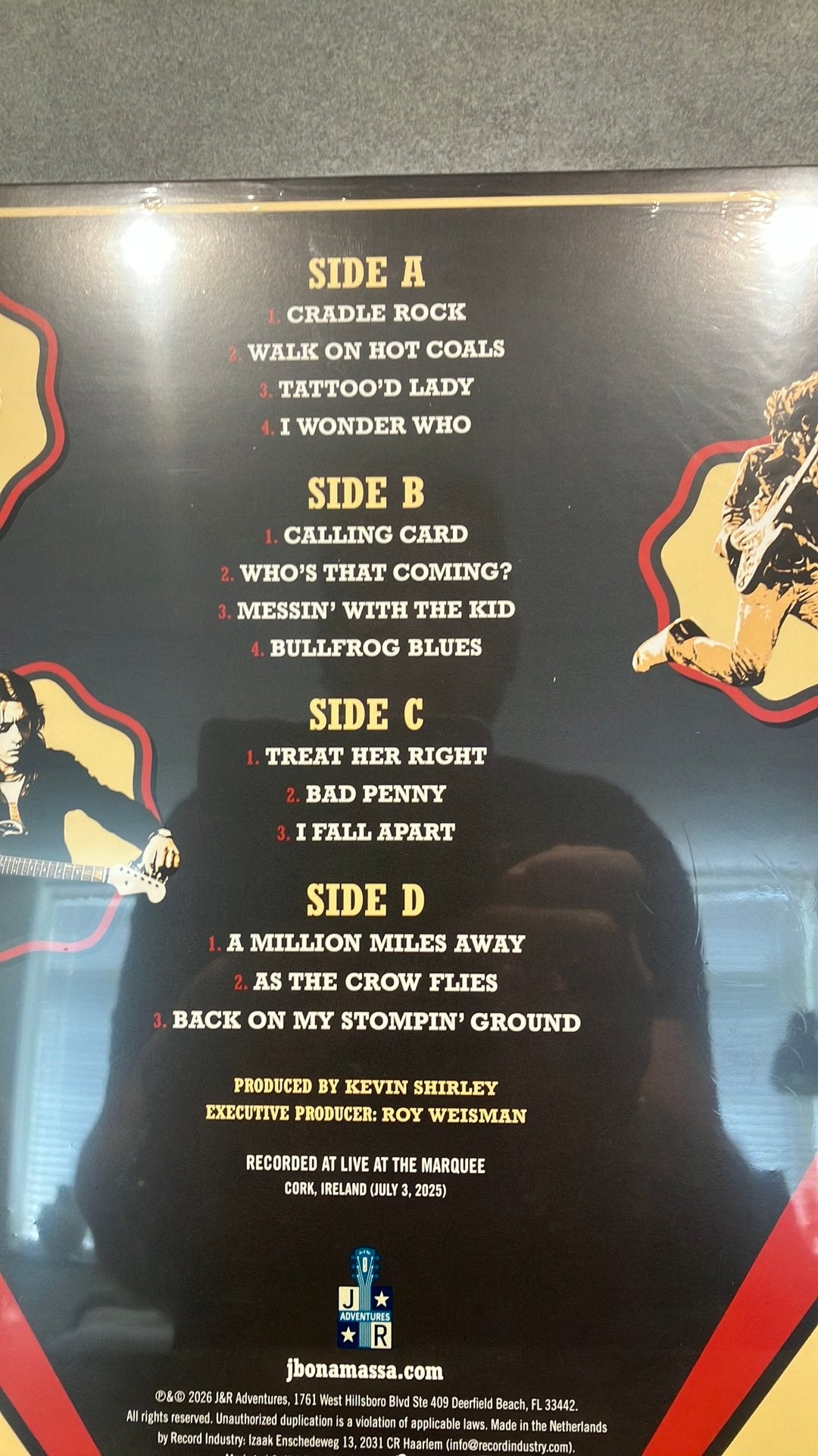 Joe Bonamassa— The Spirit of Rory, Blues Rock, Geseald, Ophalen of Verzenden, 12 inch