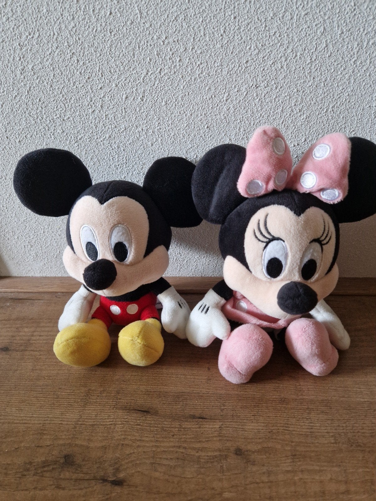 Mickey en Minnie Mouse knuffels - Disney, Disney, Disney, Overige typen, Ophalen of Verzenden