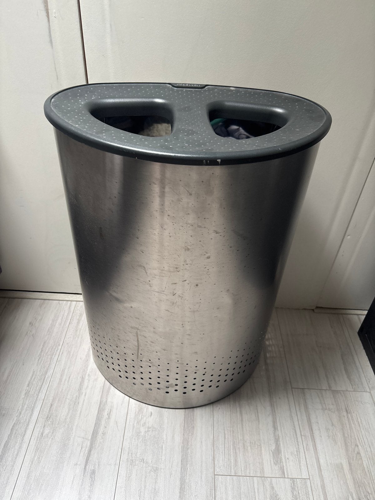Brabantia wasbox met wasbak - RVS, Ophalen, 50 – 75, Gebruikt, 40 liter of meer
