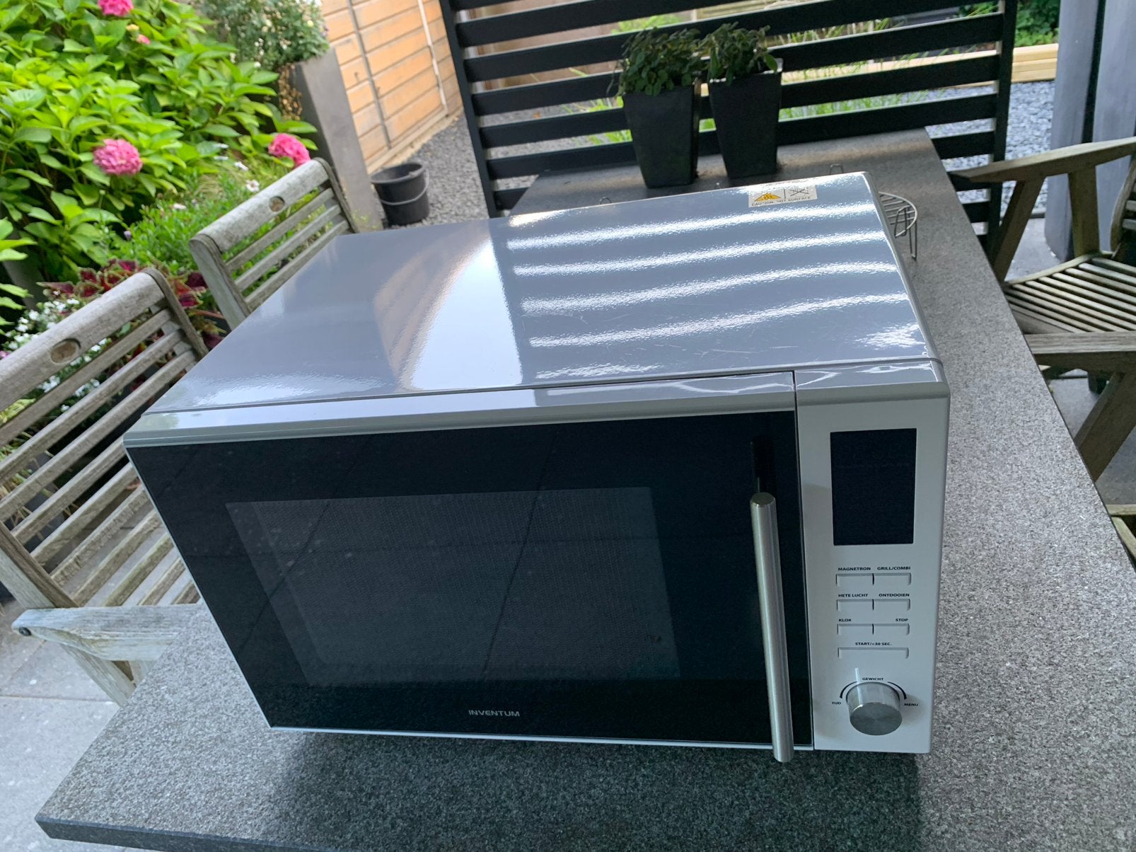*** INVENTUM  COMBIMAGNETRON ***, Witgoed en Apparatuur, Magnetrons, Ophalen, Zo goed als nieuw