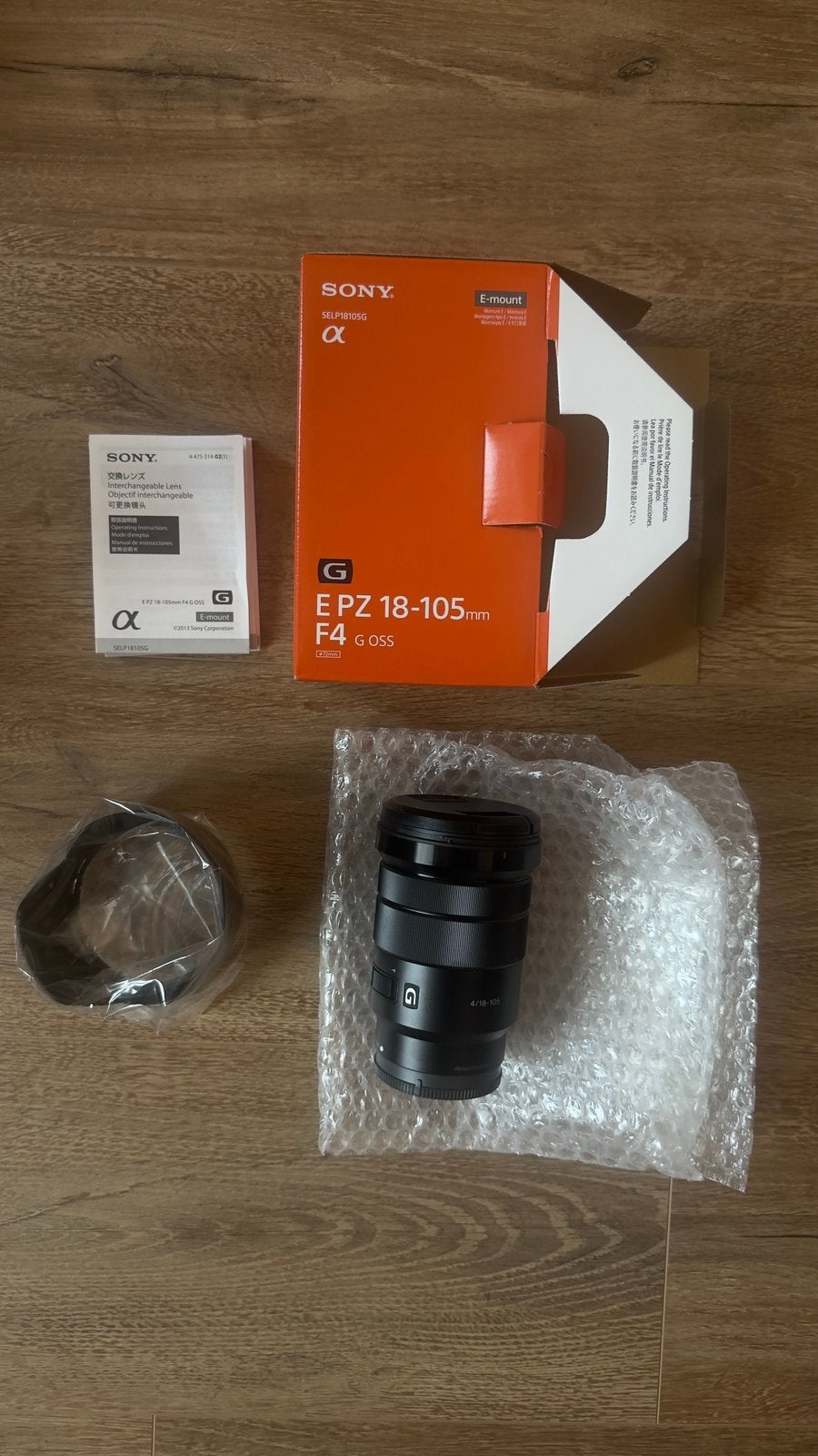 Nieuw! Sony 18-105mm Lens, Ophalen of Verzenden, Nieuw, Standaardlens, Zoom