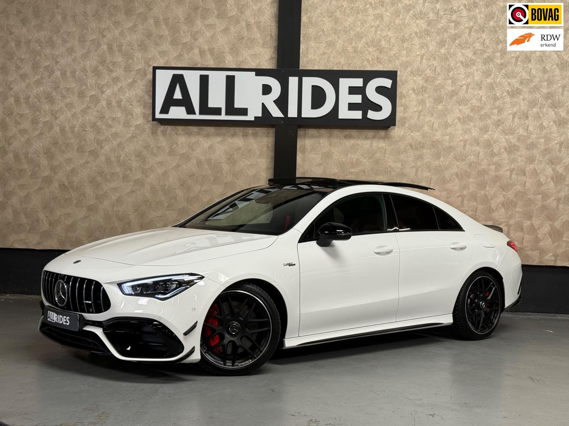 Mercedes-Benz CLA-klasse AMG 45 S 4MATIC+ Premium Plus, Automaat, Gebruikt, 4 cilinders, Wit