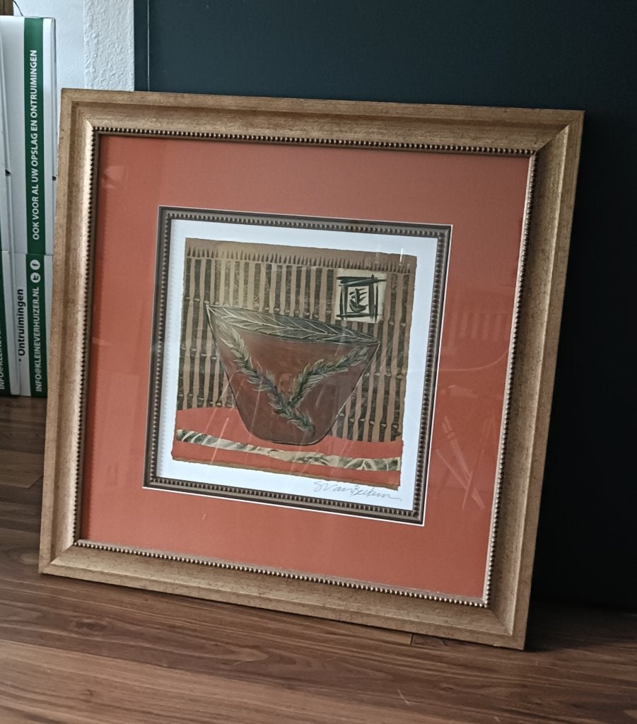 Schilderij Sarah van Beckum, Ophalen, Overige stijlen, Achter glas, Overige ondergronden