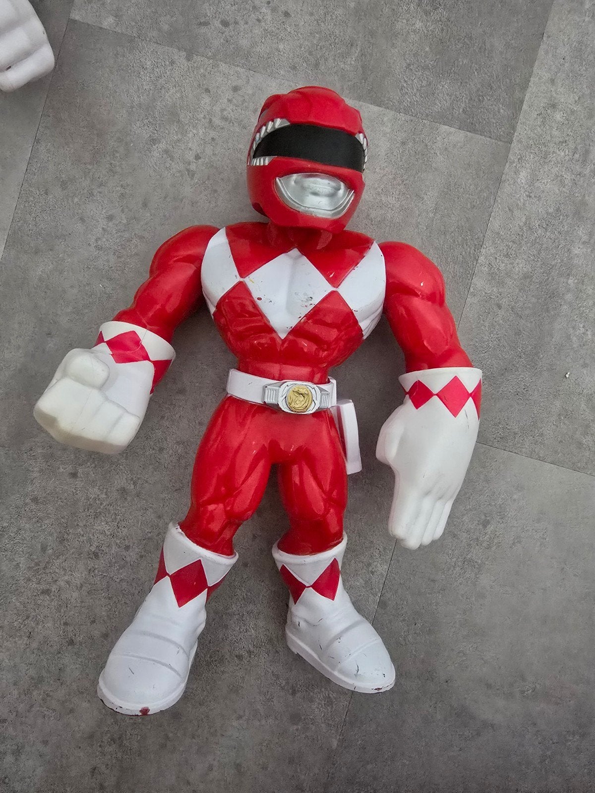Rode Power Ranger Actiefiguur - Vintage Speelgoed, Ophalen of Verzenden, Gebruikt