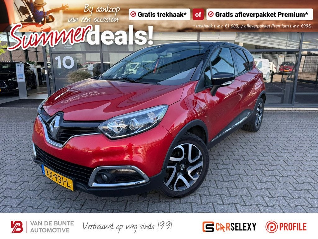 Renault Captur 0.9 TCe Dynamique *Trekhaak & Navigatie*, Voorwielaandrijving, 898 cc, Stof, Gebruikt
