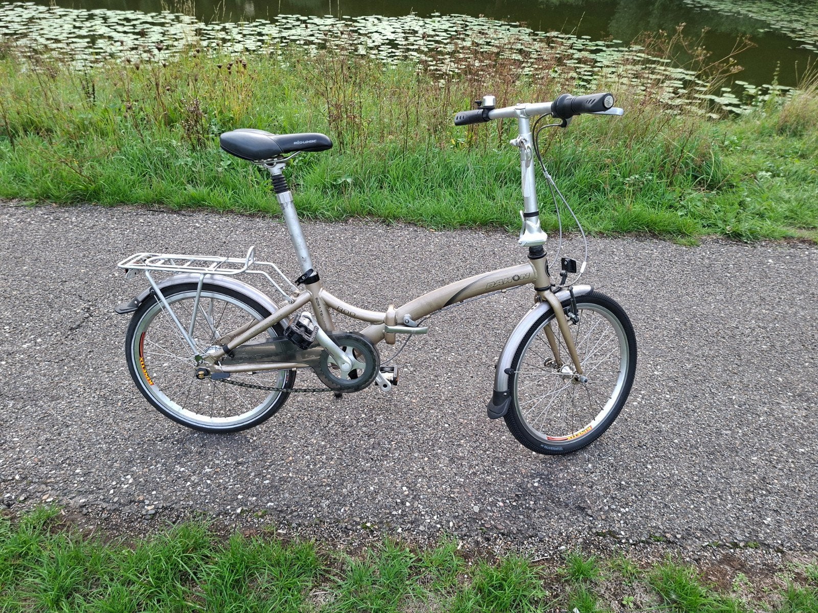 Dahon vouwfiets, 20 inch of meer, Velgrem, Versnellingen, Zo goed als nieuw