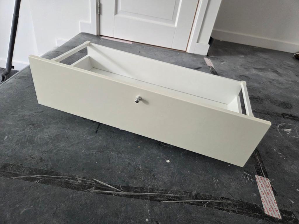 Ikea Maximera lade met wit front en softclose geleiders, Ophalen, 1 of 2 laden, 50 tot 100 cm, Minder dan 100 cm