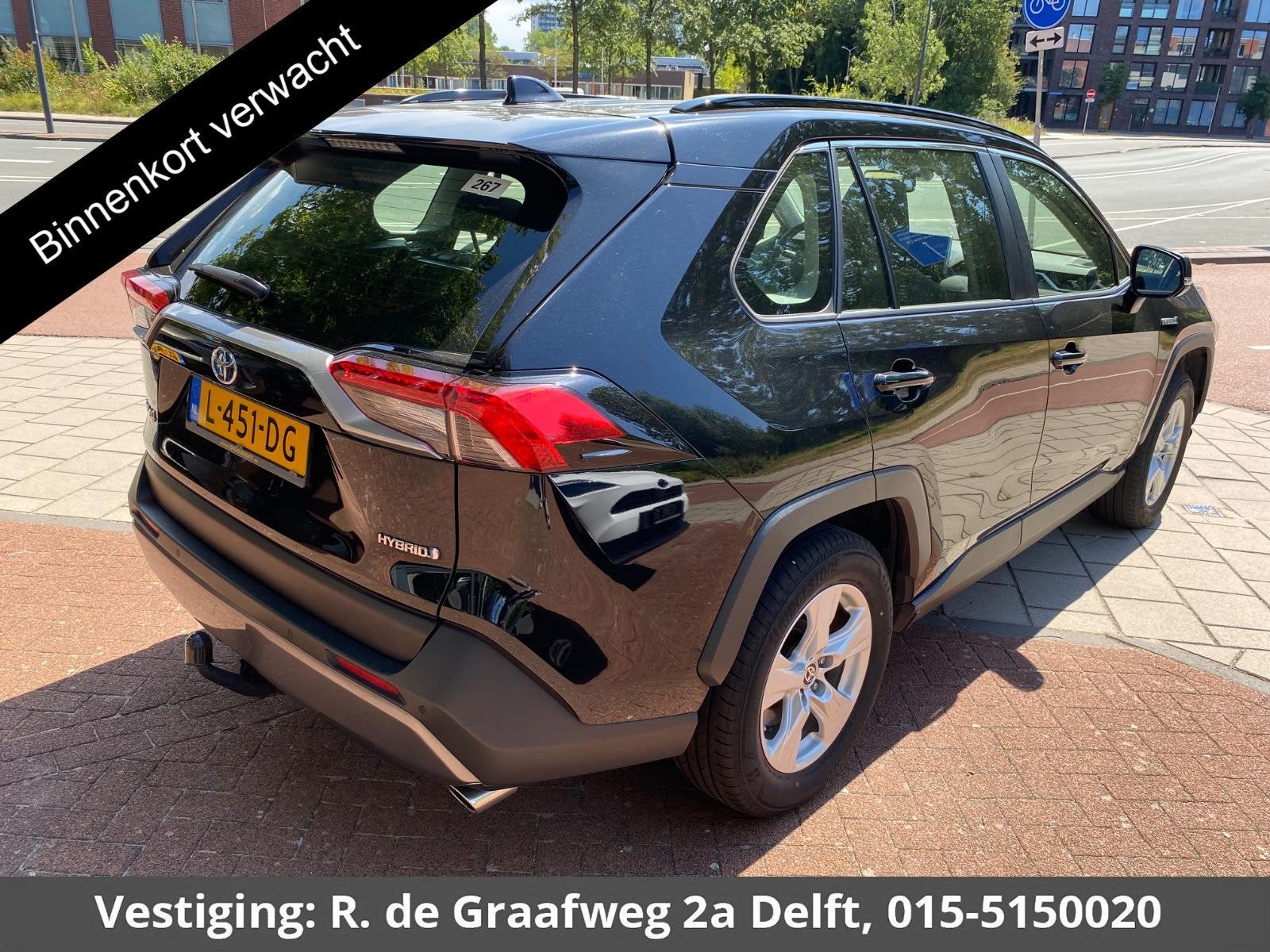 Toyota RAV4 2.5 Hybrid Business Edition | Trekhaak | Apple C, Stof, Gebruikt, 4 cilinders, 2487 cc