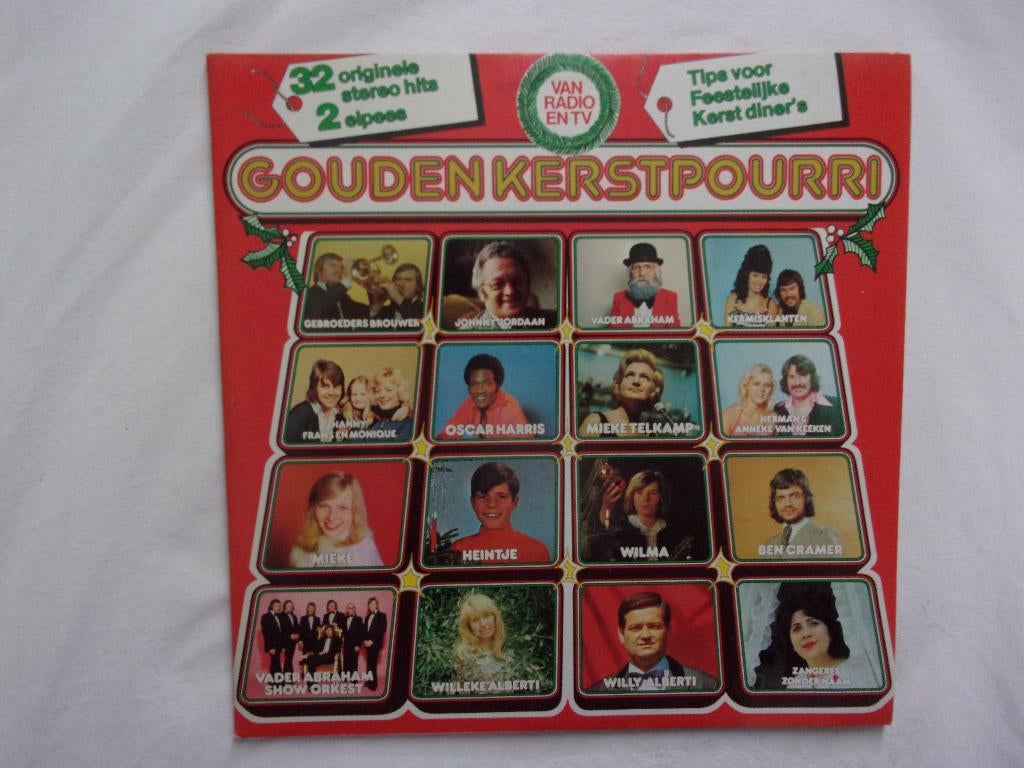Gouden kerstpourri LP, Cd's en Dvd's, Vinyl | Verzamelalbums, Ophalen of Verzenden, Gebruikt, 12 inch, Nederlandstalig