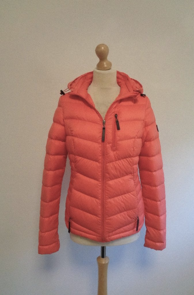 winter jas Human Nature, Verzenden, Oranje, Zo goed als nieuw, Maat 36 (S)