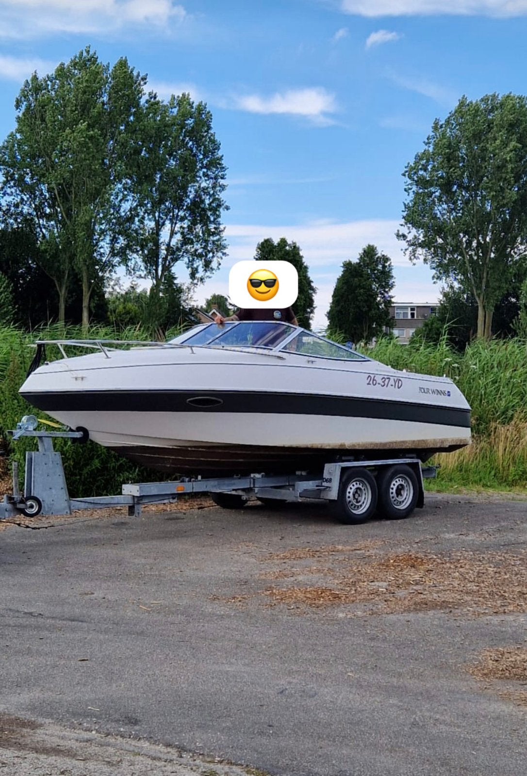 four winns speedboot te koop, Ophalen, Overige merken, Gebruikt, Binnenboordmotor