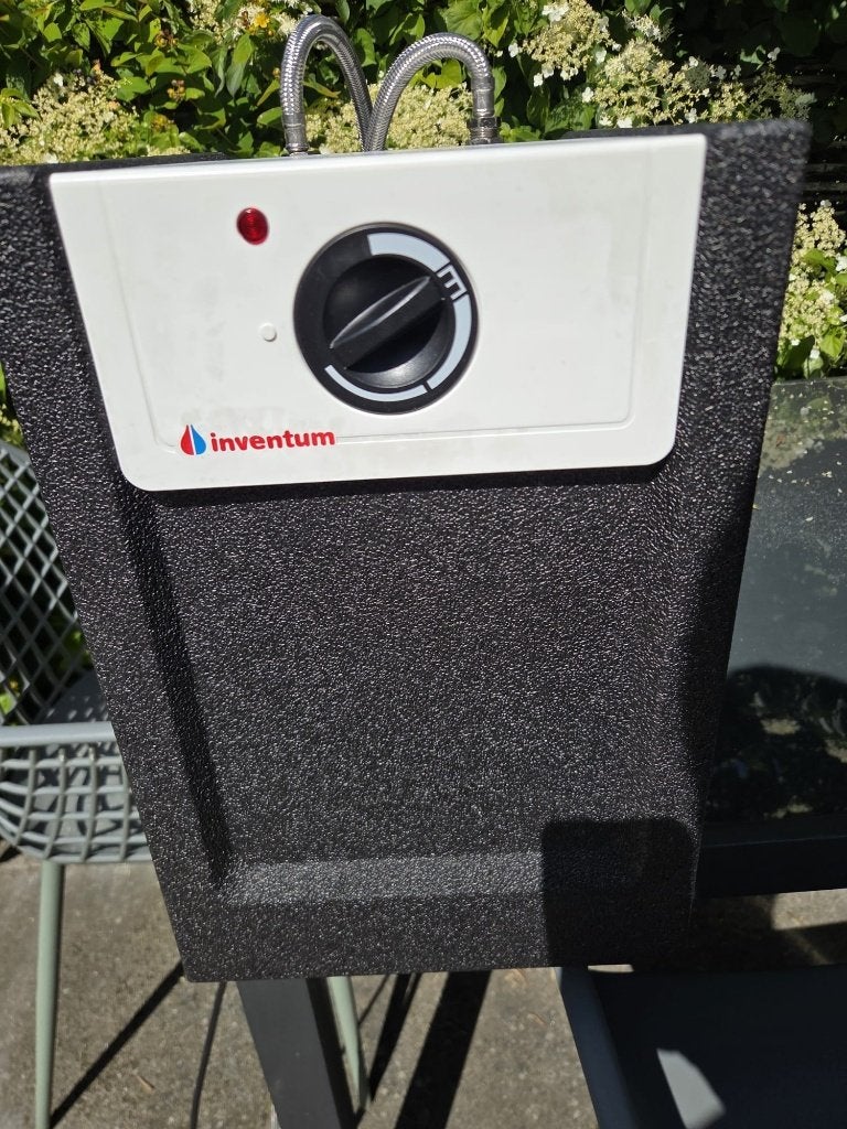 Inventum Q10 Boiler 10L - Zo goed als nieuw, Ophalen, Boiler, Minder dan 20 liter, Minder dan 3 jaar oud