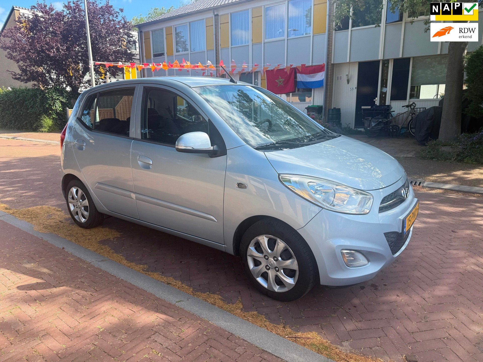 Hyundai I10 Airco / 1.2 motor / 4X eletrsiche ramen / Nette, Voorwielaandrijving, Euro 5, Gebruikt, 31 €/maand