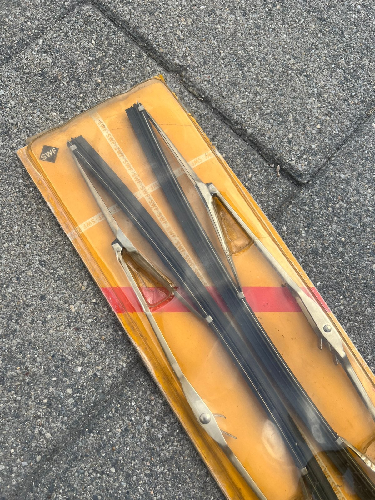 RVS ruitenwisserbladen NOS oldtimer 35CM, Ophalen of Verzenden, Nieuw, Oldtimer onderdelen