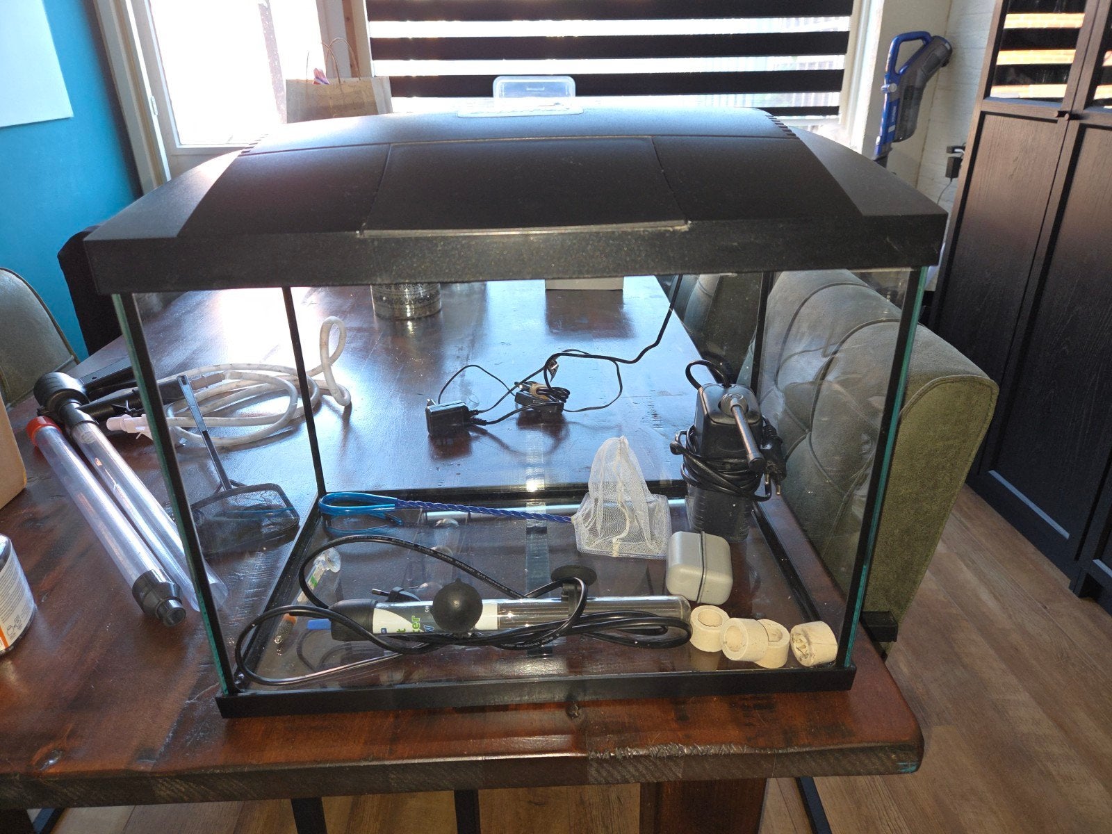 aquarium superfish 40 liter, Dieren en Toebehoren, Ophalen, Gebruikt, Leeg aquarium