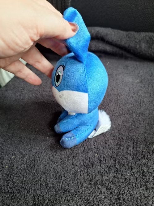 Blauw paars konijn knuffel h, Lidl, Overige karakters, Lidl, Konijn