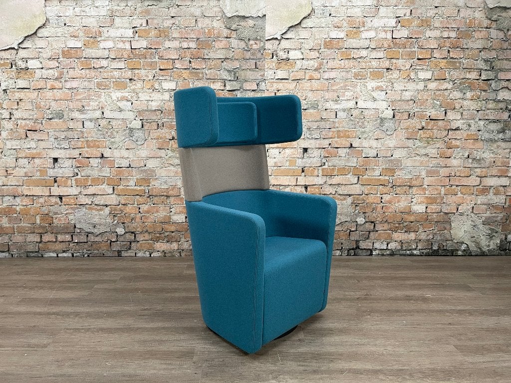 Bene Parcs Wing Chair blauw bij TheReSales, Ophalen, Minder dan 75 cm, Design, Zo goed als nieuw