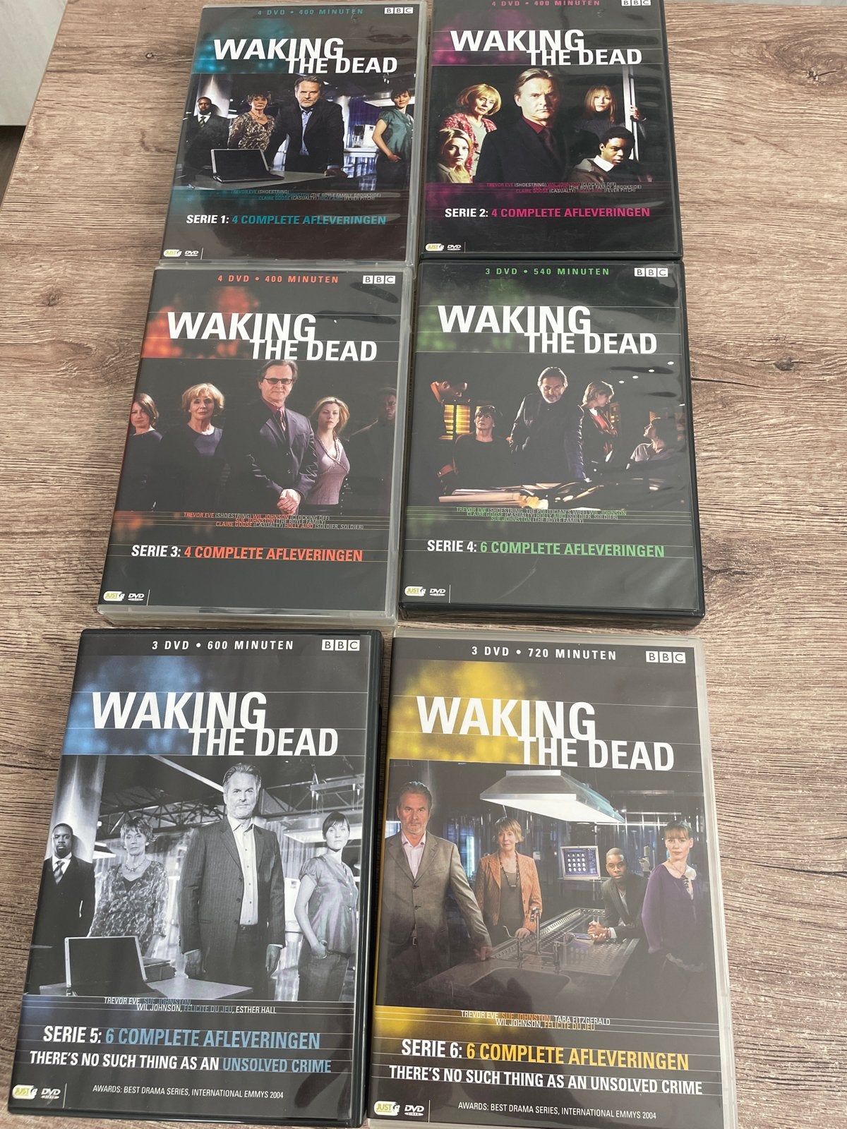 Waking the Dead -  Serie 1-6 DVD Boxset, 4,00 per stuk, Seizoen 1, Misdaad, Ophalen of Verzenden, Zo goed als nieuw