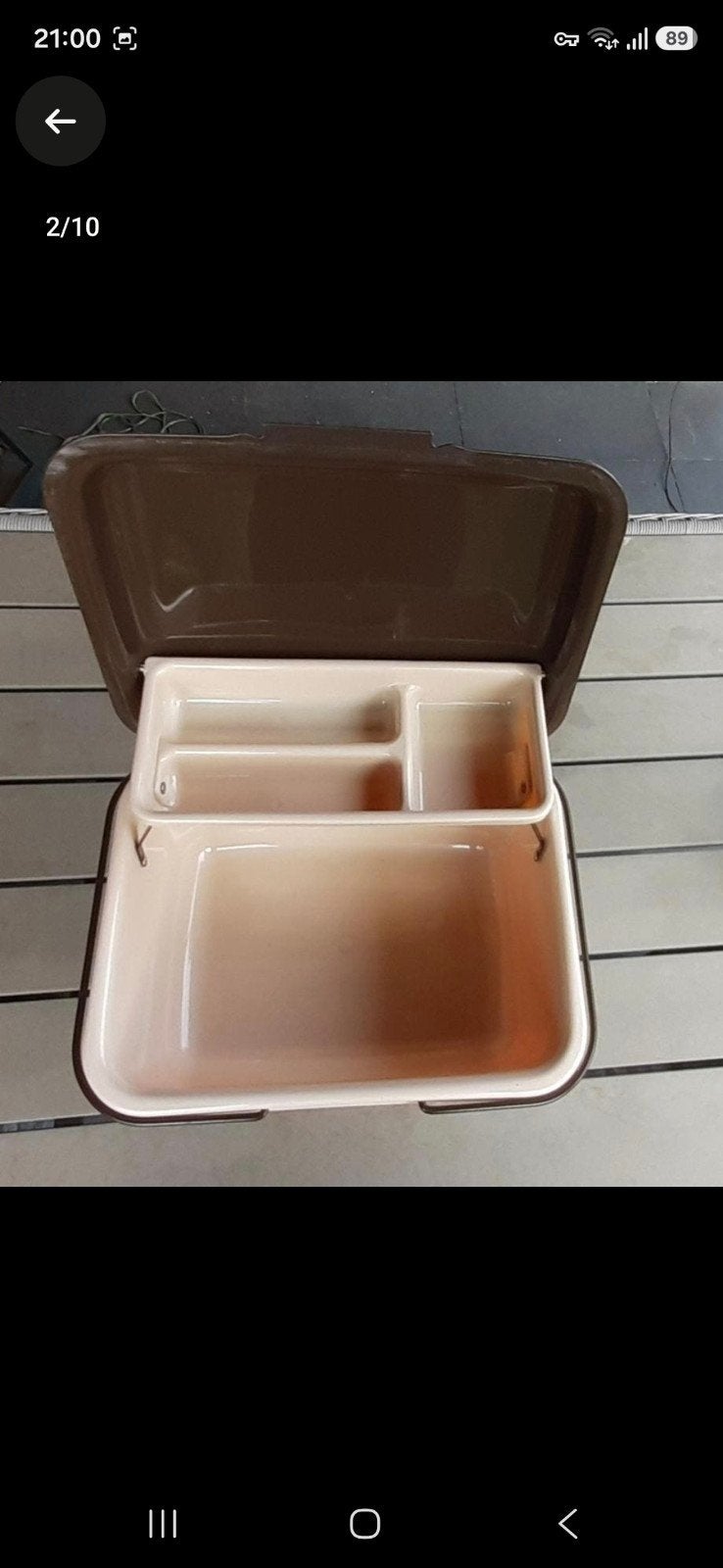 Vintage Curver Opbergbox - Naaibox / Beautycase, Ophalen of Verzenden