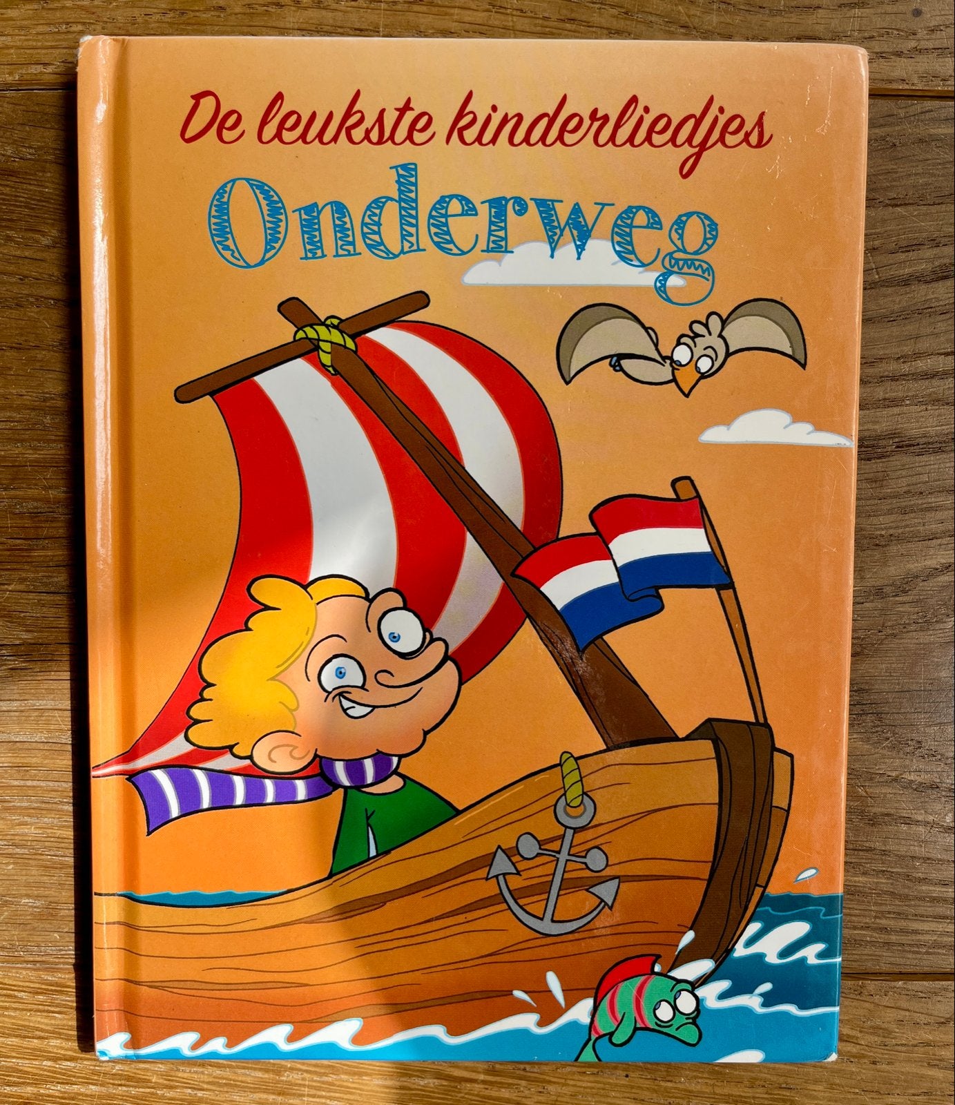 De leukste kinderliedjes Onderweg - Liedjesboek, Boeken, Kinderboeken | Baby's en Peuters, Ophalen of Verzenden, Zo goed als nieuw