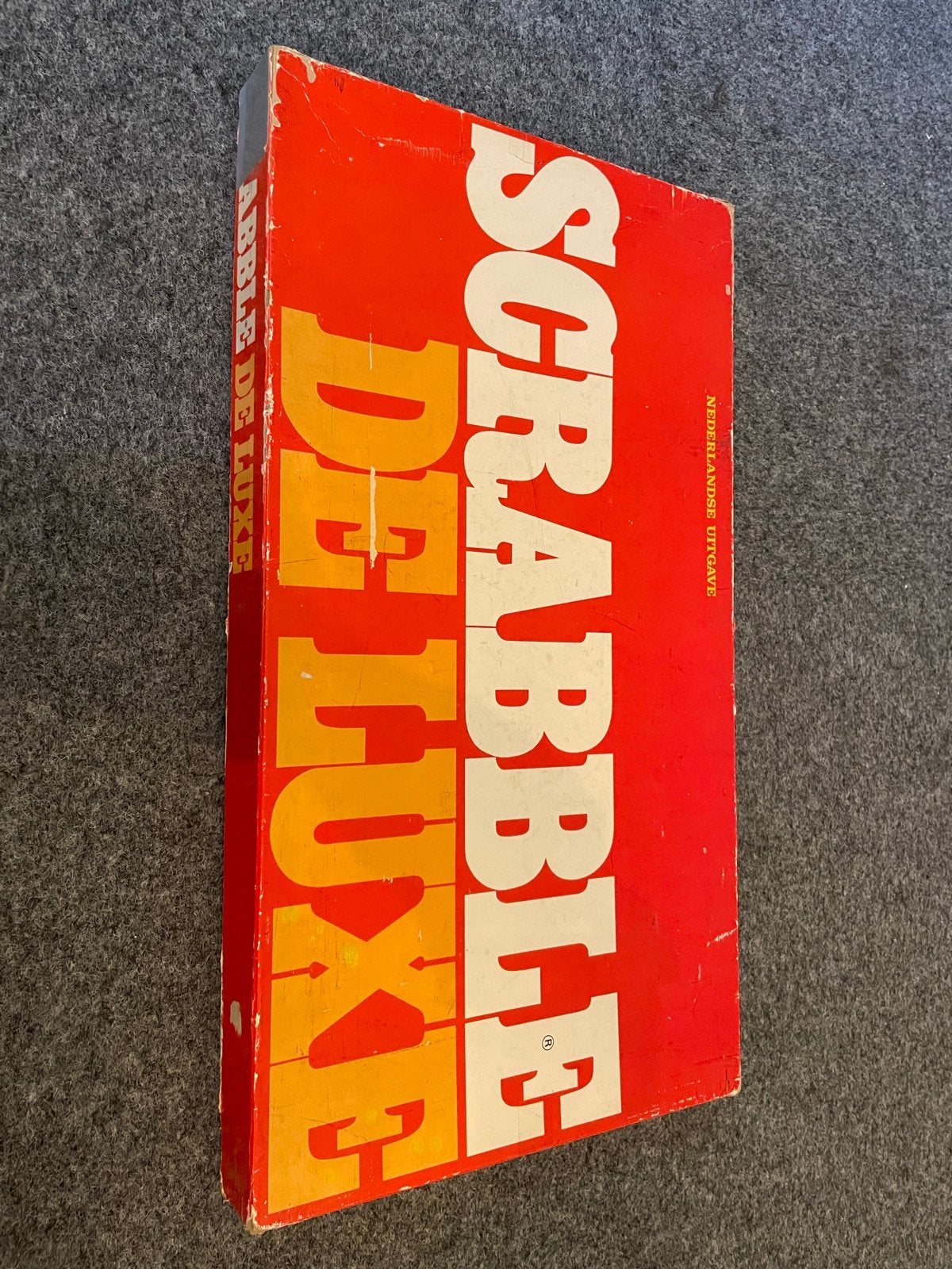 Scrabble de Luxe Vintage - Nederlandse Uitgave, Drie of vier spelers, Ophalen of Verzenden, Gebruikt