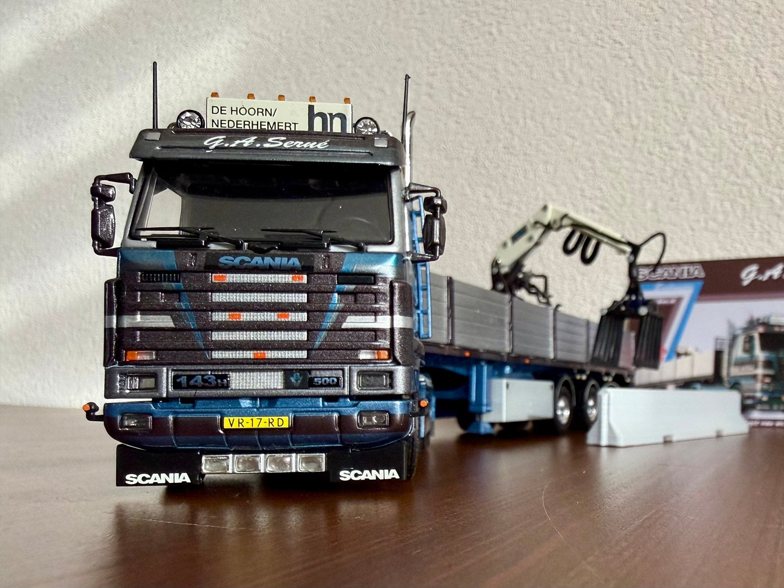 Tekno: G.A.(Gerard) Serné- Scania 143Streamline+ certificaat, Ophalen of Verzenden, Zo goed als nieuw, Overige typen