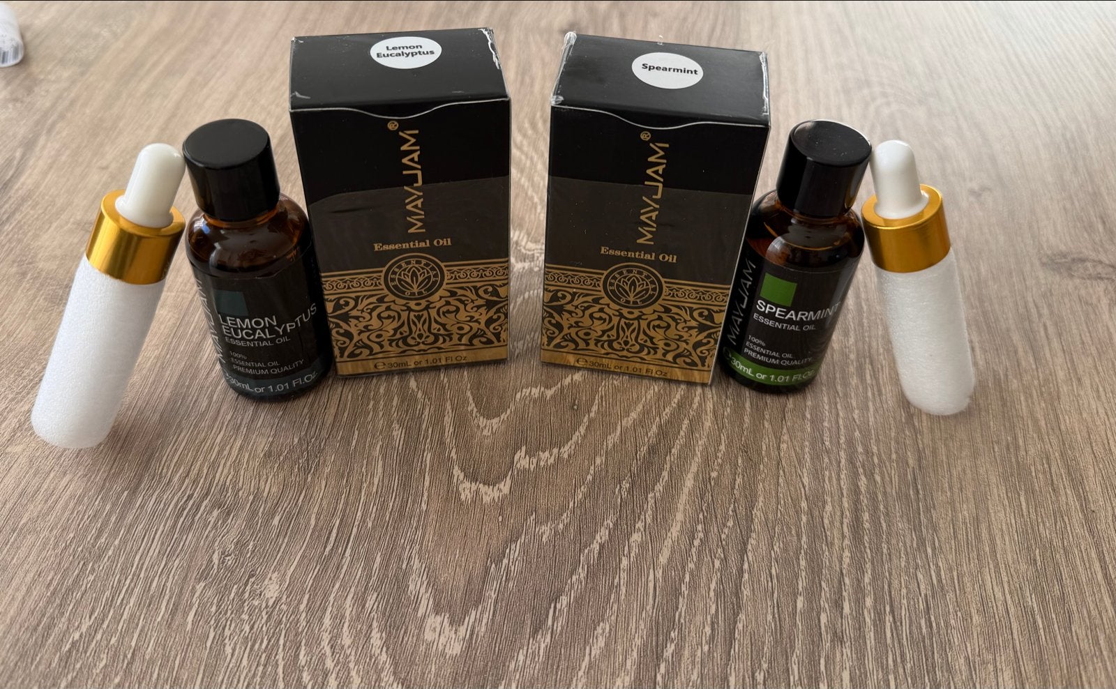 MAYJAM Essentiële Oliën - Spearmint & Lemon Eucalyptus (2x30, Ophalen of Verzenden, Nieuw, Overige typen