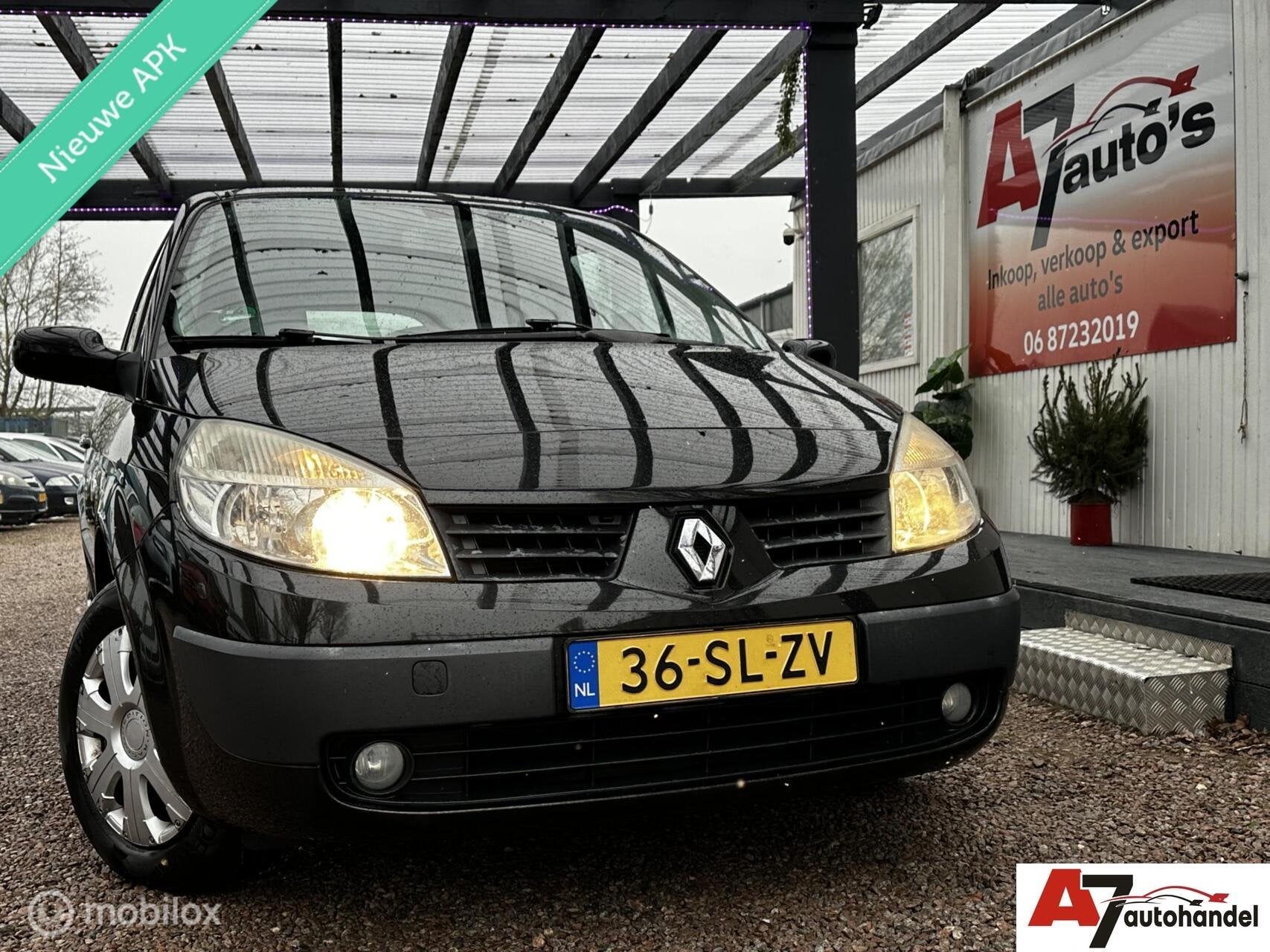 Renault Scenic 1.6-16V Nieuwe APK, Gebruikt, 1295 kg, 4 cilinders, Automatische klimaatregeling