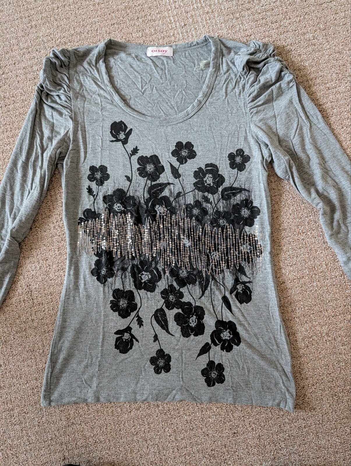 T shirt lange mouw., Kleding | Dames, T-shirts, Ophalen of Verzenden, Gedragen, Lange mouw