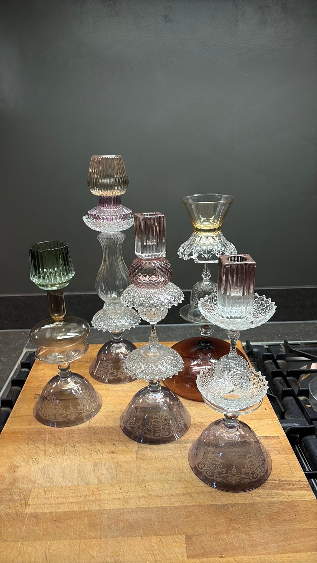 Prachtige Unieke kristal / glas objecten, Antiek en Kunst, Ophalen of Verzenden, Glas
