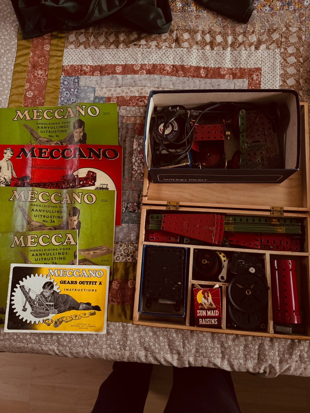 Mecano, Ophalen