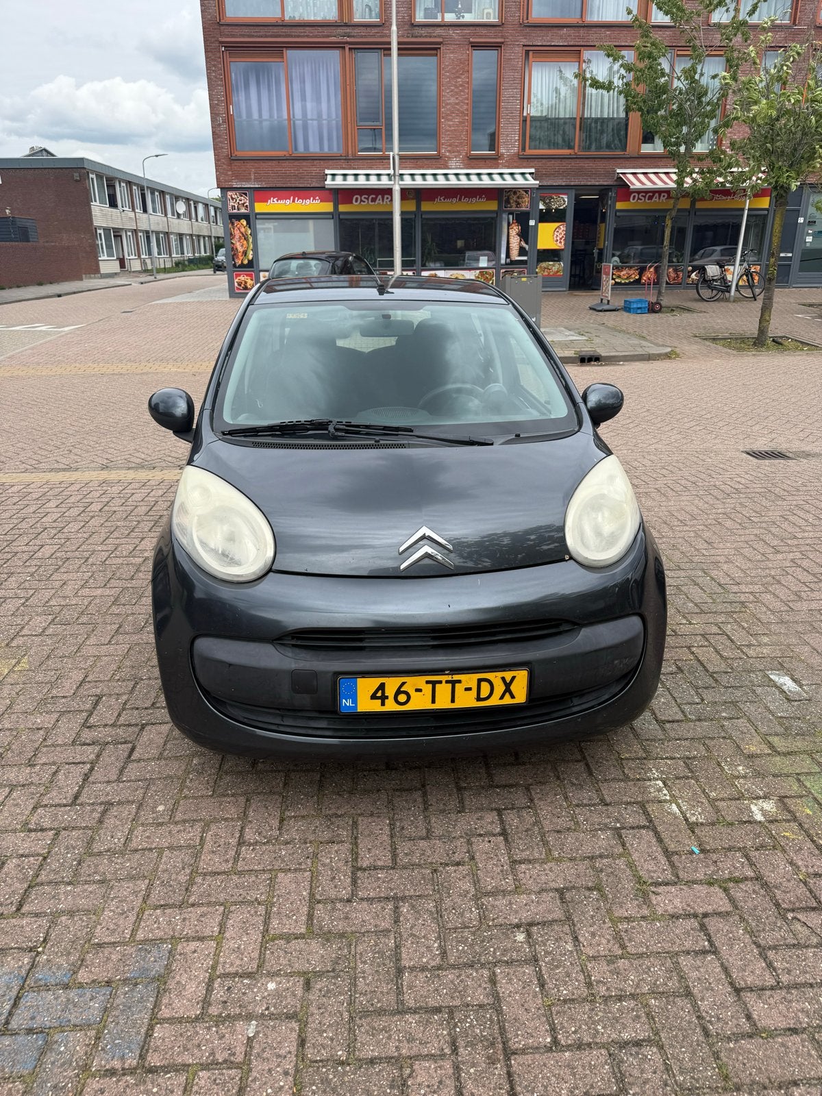 Citroën C1 1.0 5-DRS 2007 Grijs, Auto's, Voorwielaandrijving, 4 stoelen, C1, 68 pk