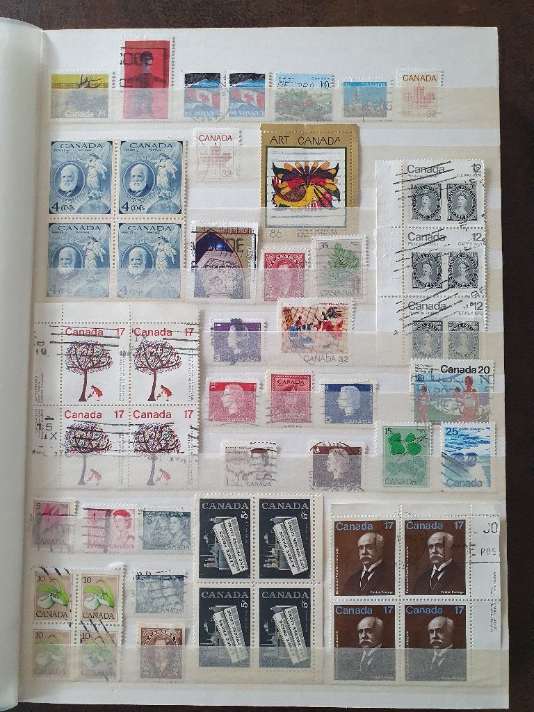 Canada: grote verzameling postzegels, Ophalen of Verzenden, Buitenland