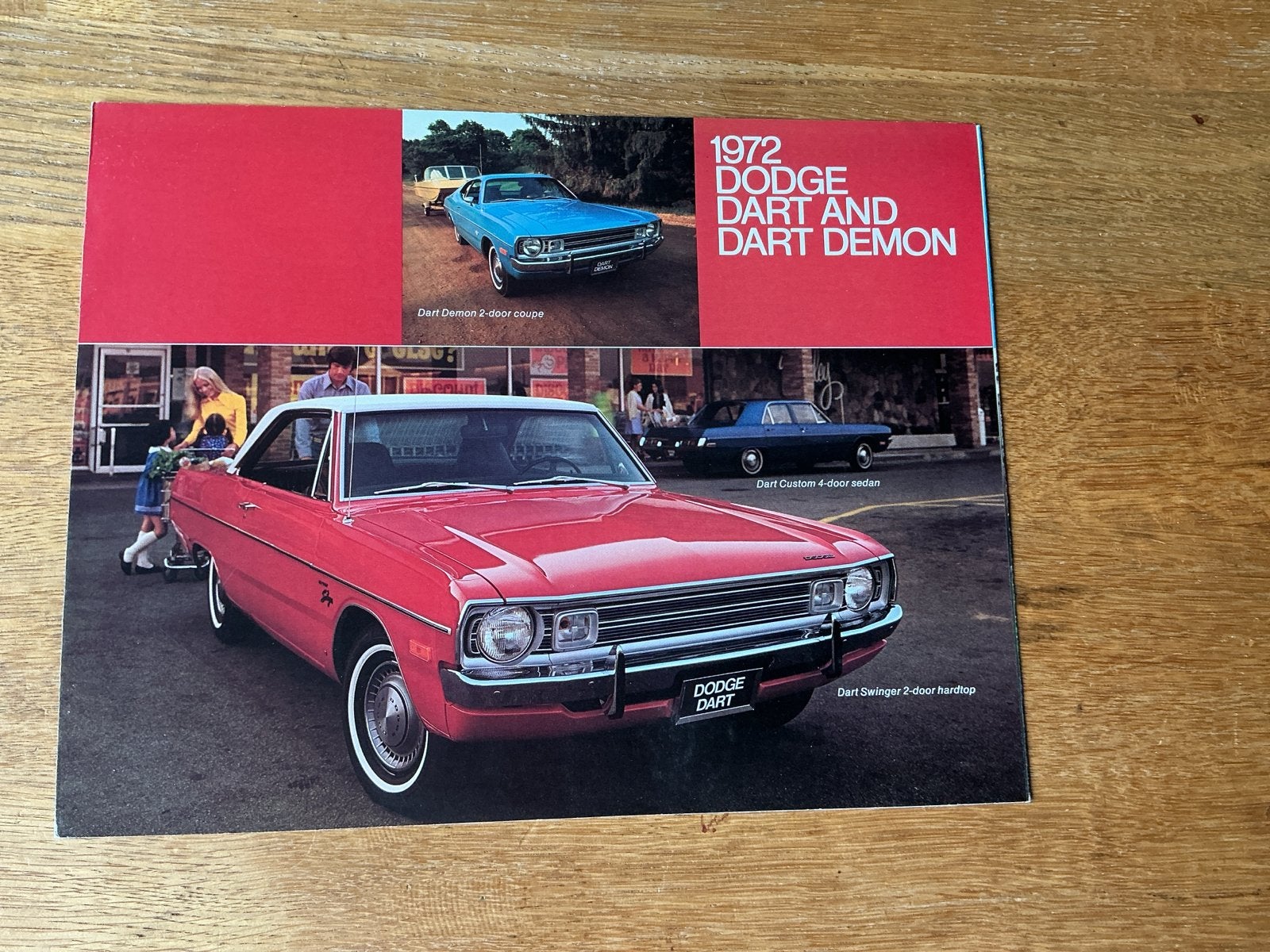 1972 Dodge Dart and Dart Demon brochure, Ophalen of Verzenden, Gelezen, Overige merken