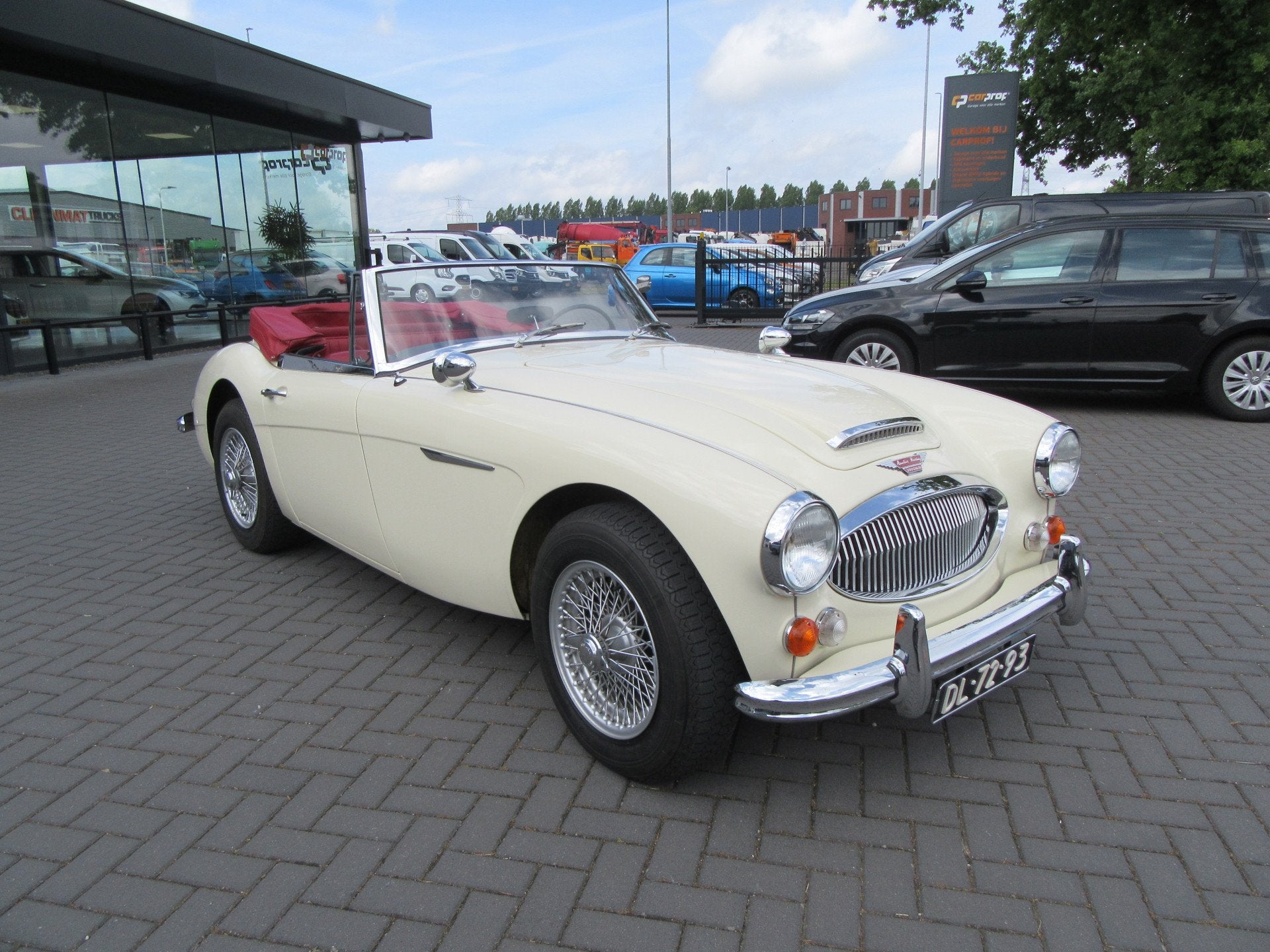 Austin HEALEY 3000 MK III CABRIO 1967, Nieuwstaat HEALEY 300, Austin, Beige, Leder, Bedrijf