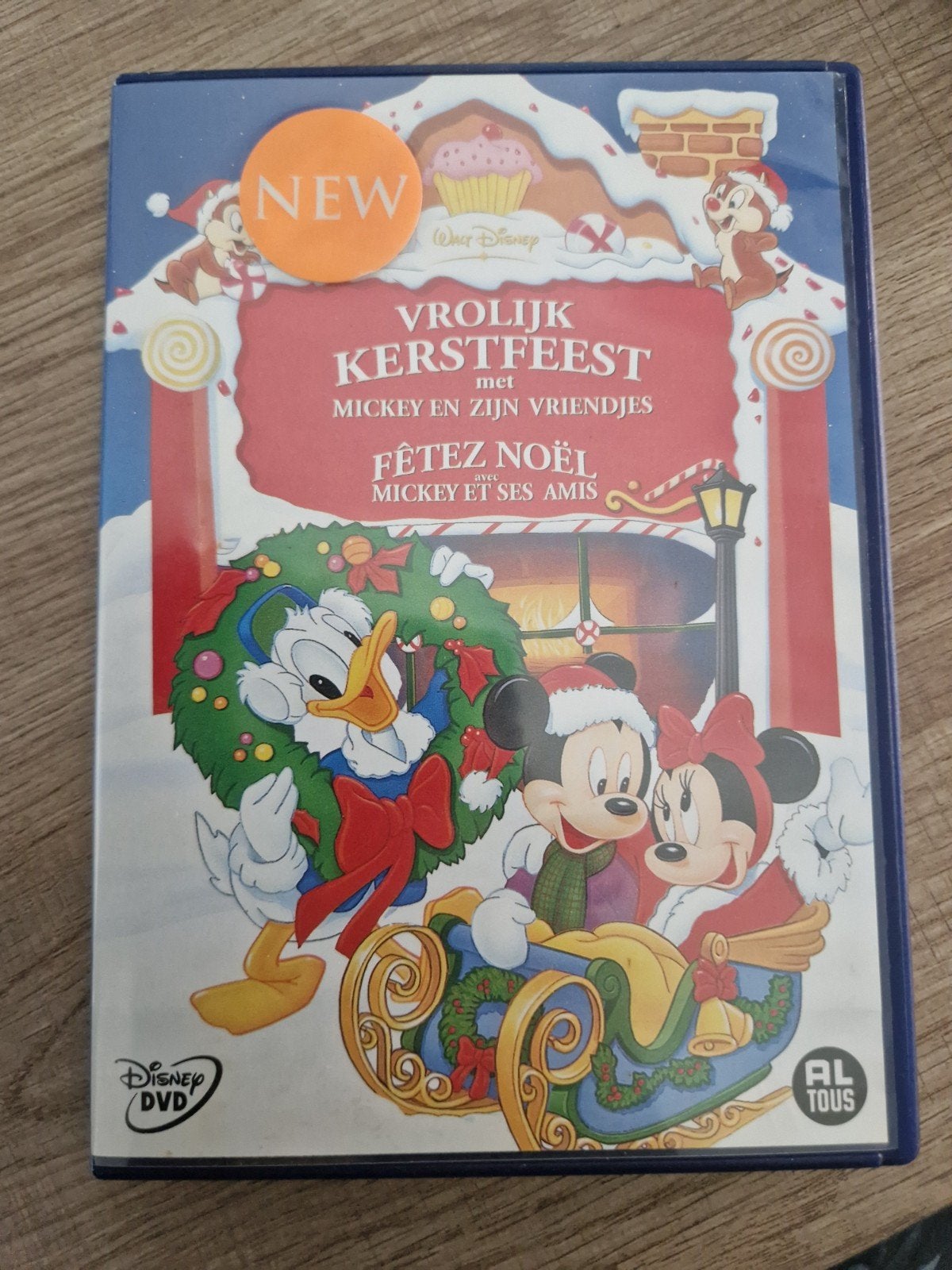 Disney vrolijk kerstfeest, Cd's en Dvd's, Alle leeftijden, Ophalen of Verzenden, Zo goed als nieuw, Amerikaans