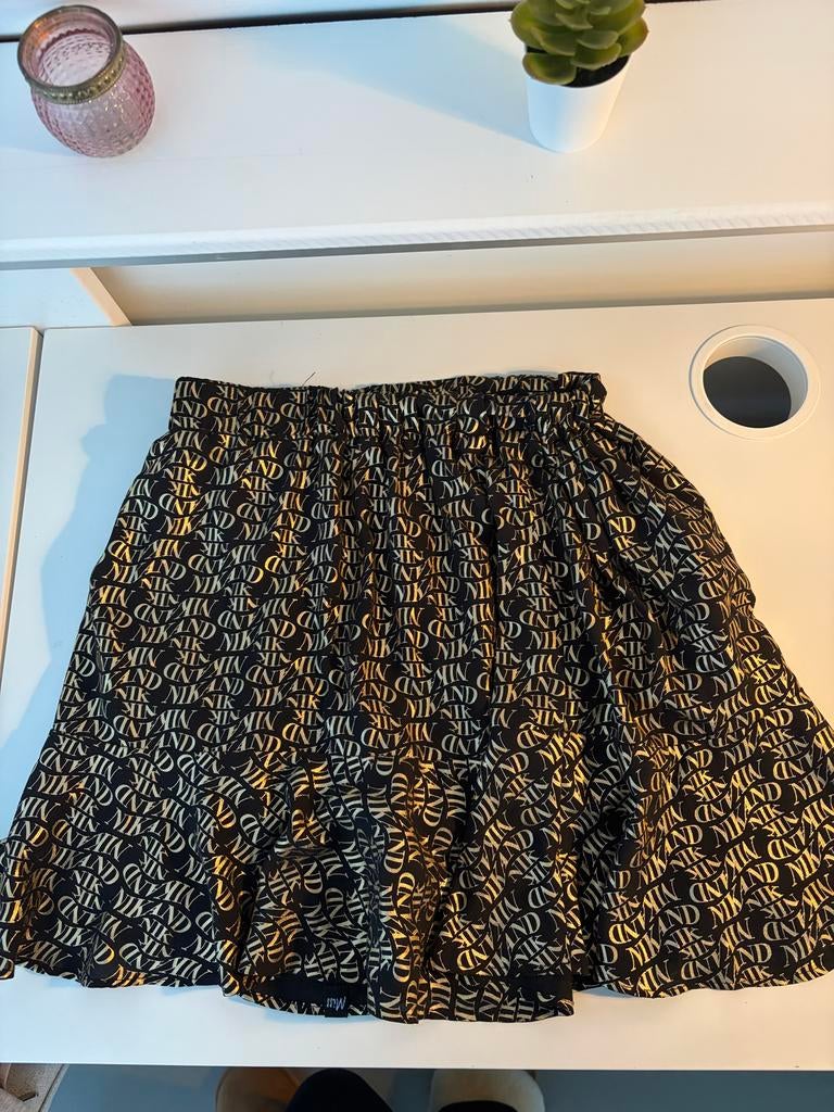 NIK&NIK Zwart Gouden Rok Maat 164, Kleding | Dames, Rokken, Zwart, Ophalen of Verzenden, Zo goed als nieuw, Maat 34 (XS) of kleiner