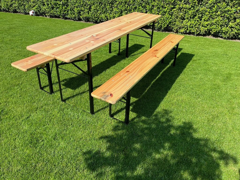 Biertafels huren, klaptafels te huur, bierbankjes, De Lutte, Ophalen, Zo goed als nieuw, Overige
