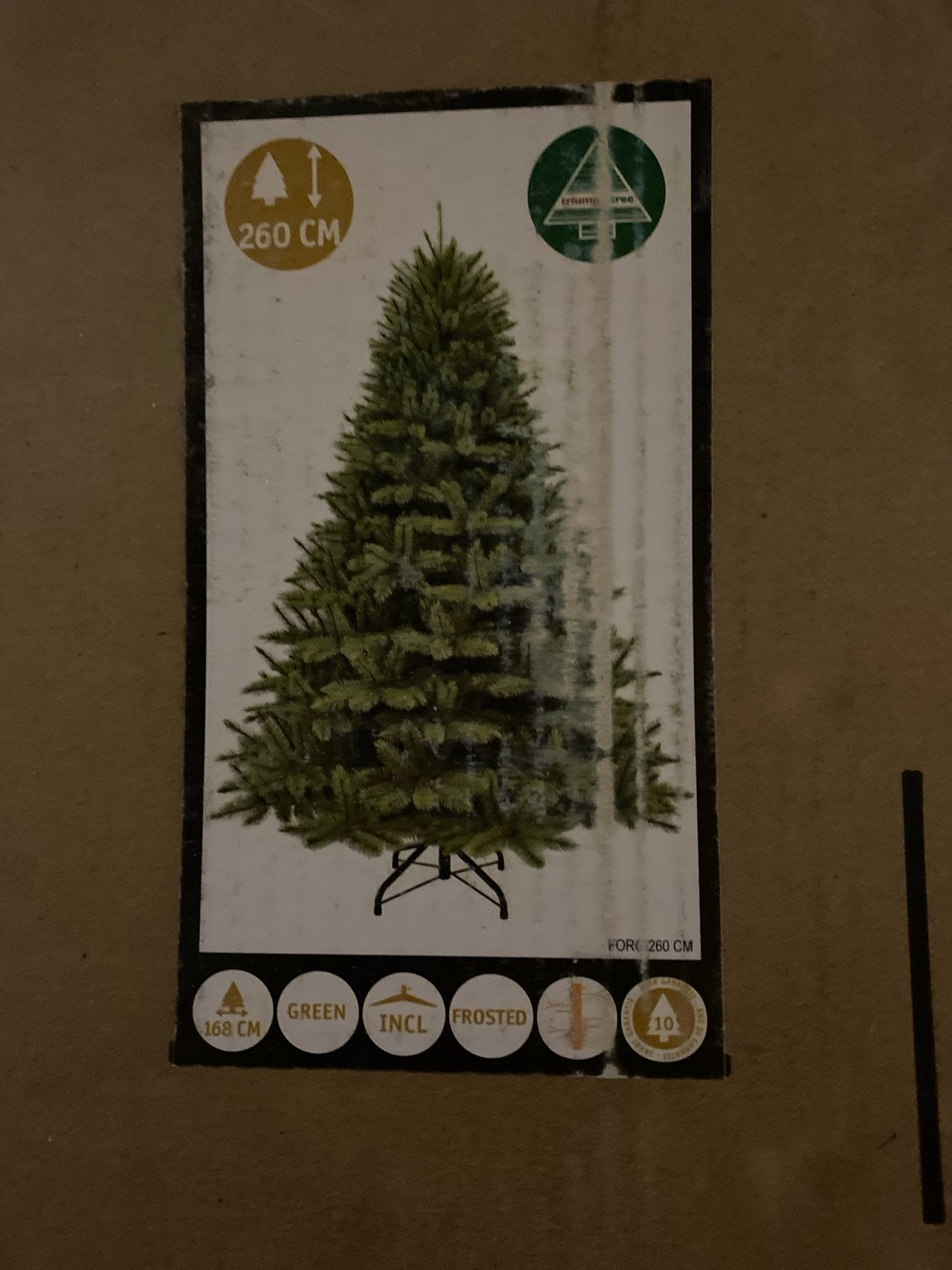 Kunst kerstboom Romage intratuin, Ophalen of Verzenden, Zo goed als nieuw