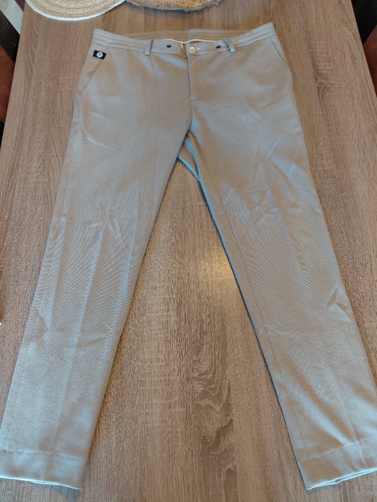 Pantalon, Maat 52/54 (L), Blue Industry, Beige, Ophalen of Verzenden