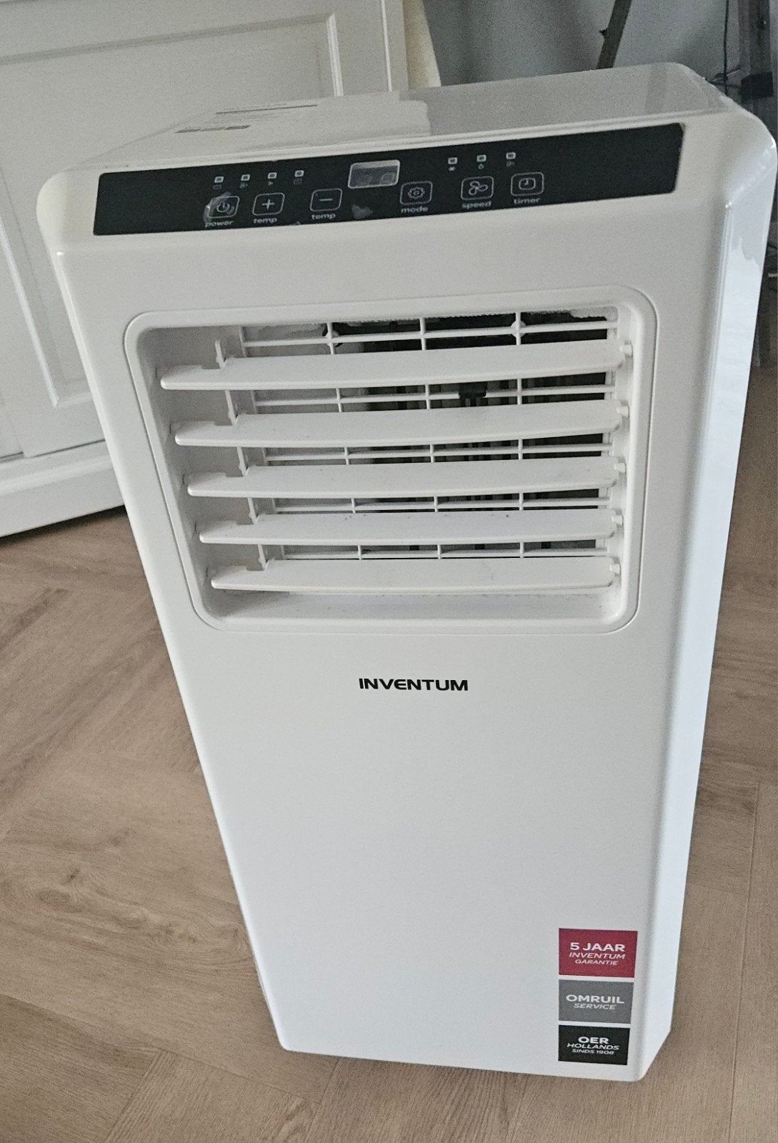 Inventum AC901 mobiele airco 3-in-1, Witgoed en Apparatuur, Airco's, Ophalen, Gebruikt, 3 snelheden of meer, Koelen en Ontvochtigen
