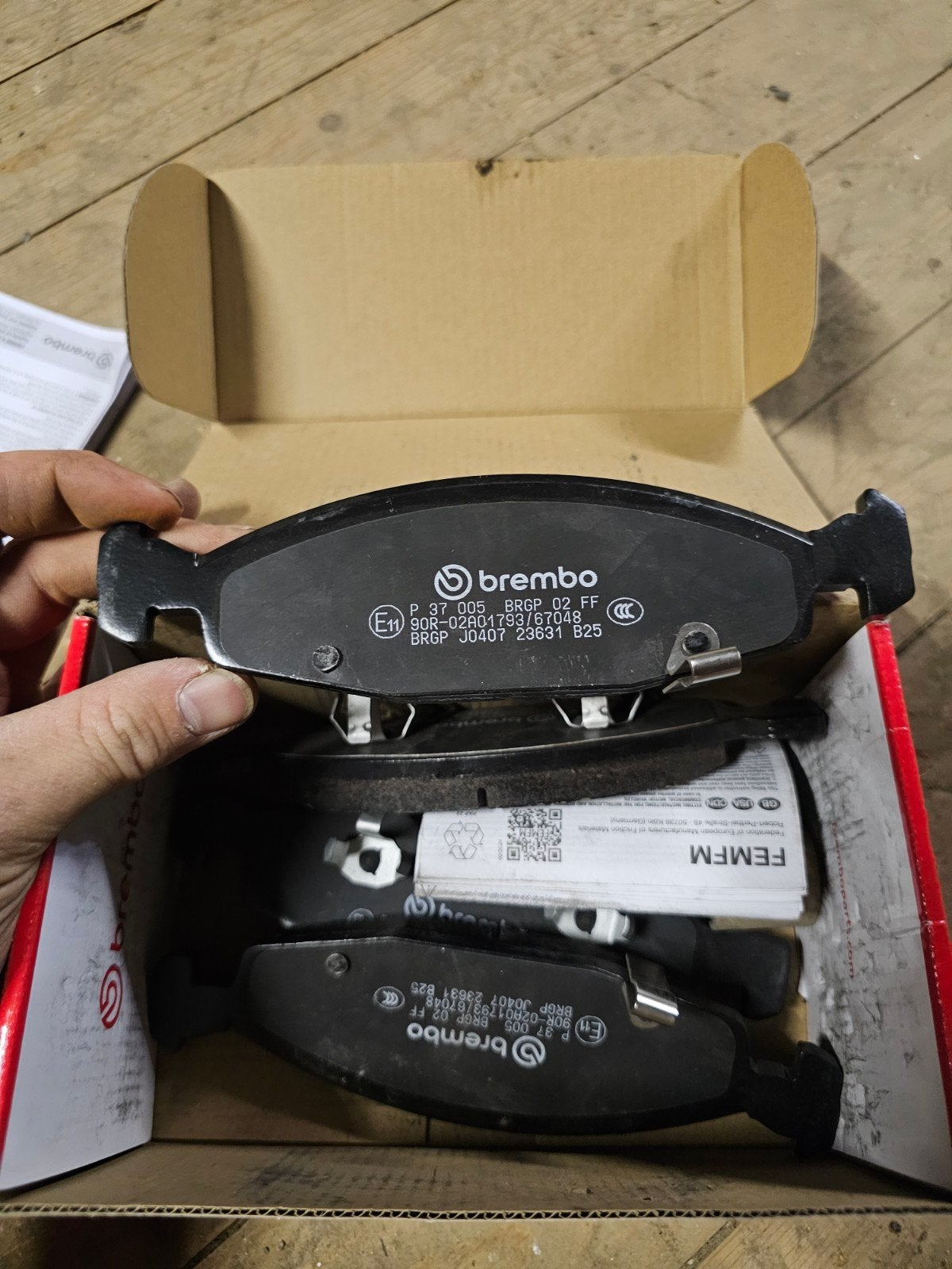 Brembo remblokken x4  P37 005, Ophalen, Nieuw