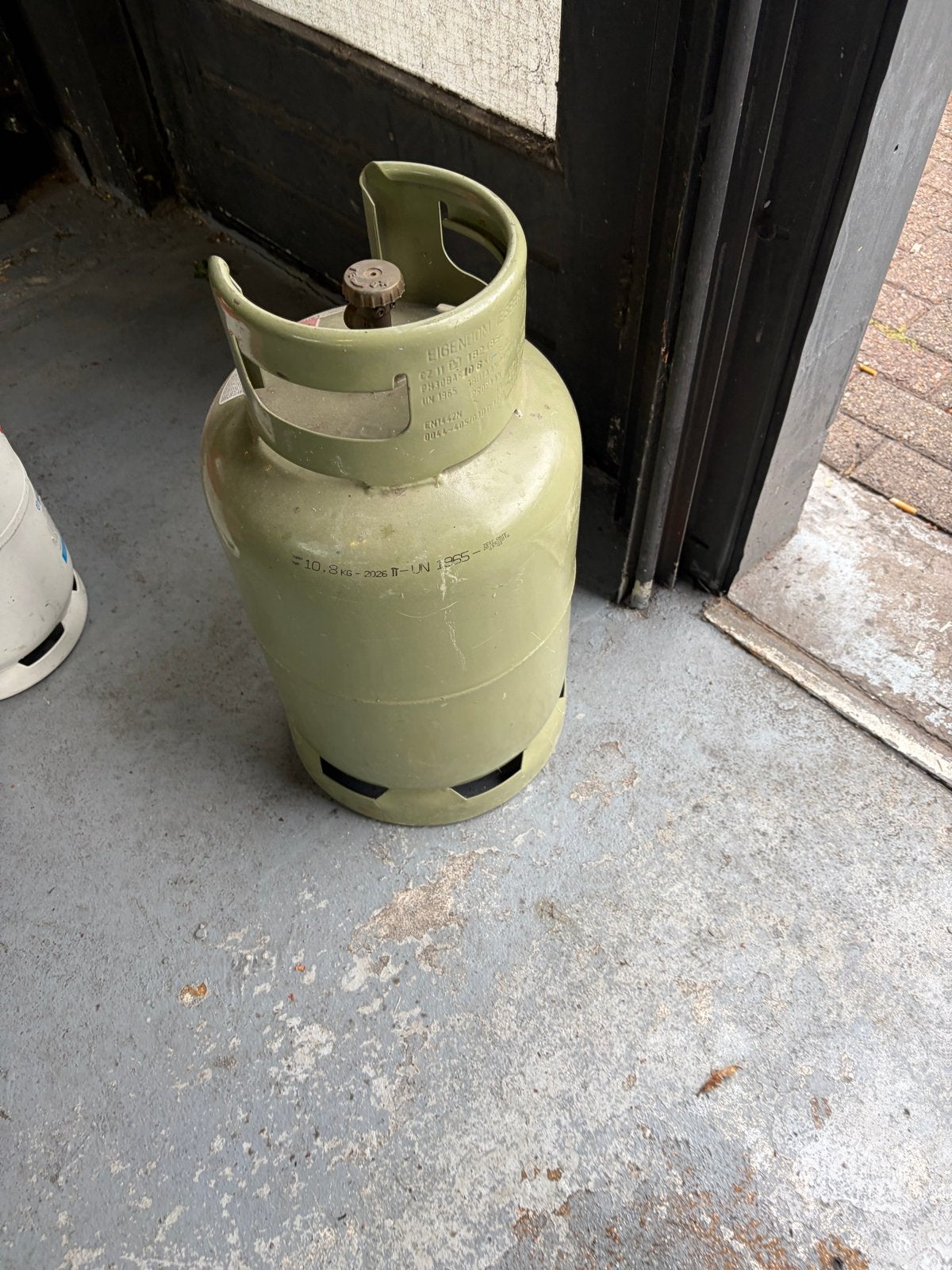 Diverse gasflessen te koop twee flessen is full gas, Ophalen, Gebruikt