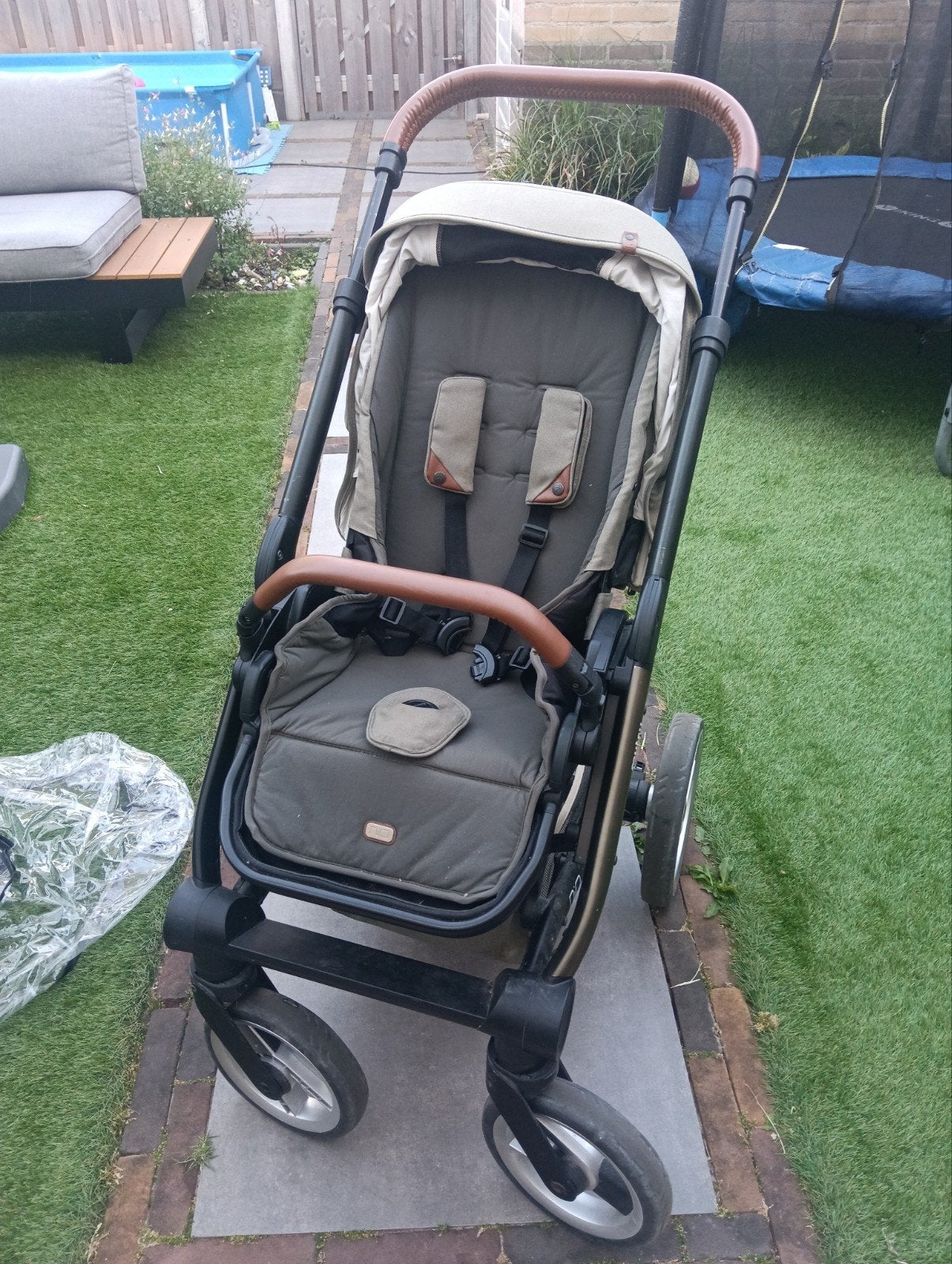 Mutsy Nio combiwagen met accessoires, Ophalen, Gebruikt, Kinderwagen, Mutsy