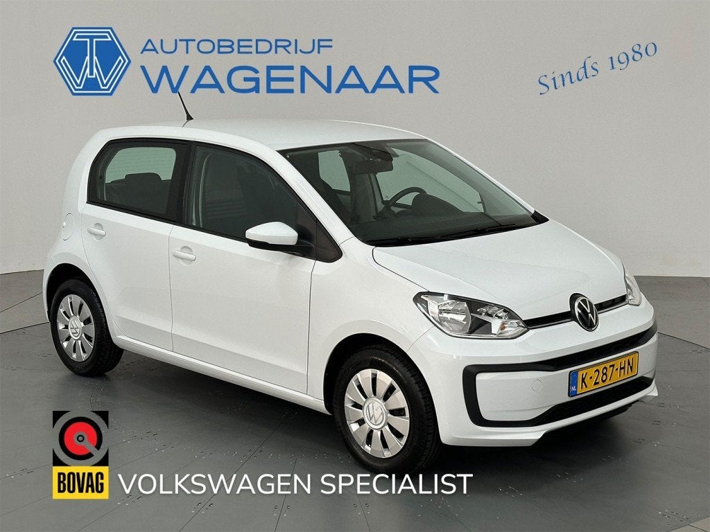 Volkswagen UP 1.0 48KW / 65PK MOVE UNIEK 5.100KM, Auto's, Gebruikt, 4 stoelen, Origineel Nederlands, Bedrijf